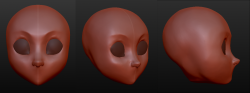 animatorzee:  artkat:  cassiesart:  scribblingaladdertothemoon:  Having troubles with facial angles in your drawing style? Try a 3D sculpture of your art in your own style in a free program that is simple and very easy to use. The program is called Sculpt