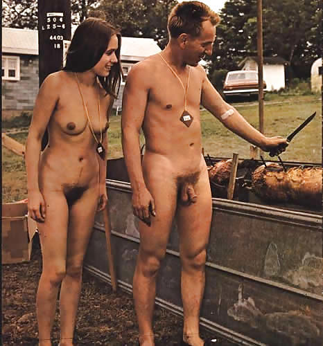 Vintage nudist porn