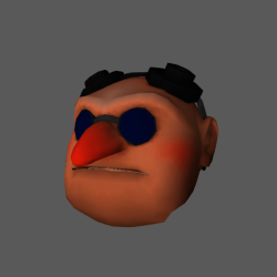 slbtumblng: sonichedgeblog: A de-moustached Eggman head from Sonic &amp; Sega AllStars Racing Transformed.[Sonic The Hedgeblog]                 [Support us on Patreon]       lol XD