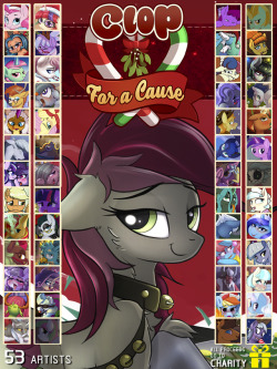 clopforacause: Clop for a Cause 4 is here! Another year and boy has it been a stressful one. Great news is we have some good pony art for you guys. Our team has been working hard to provide you guys with some awesome art. Feeling generous? Throw in a