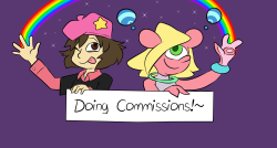 evilguacamole:  stardustspirals:  Hey! So I know I make these posts a lot but i usually only end up getting like one commission out of them since my girlfriend had to take a week off work to move, we’ve already run out of money for anything but gas