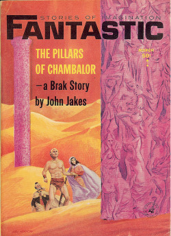 Cover of Fantastic Stories of Imagination by Gray Morrow, 1965.