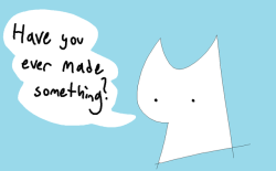 purr-positivity:Is it too soon for a comic? Just something I’ve been thinking about for a bit, particularly geared towards “bad art” type blogs and the too often making fun of other peoples art. Never get discouraged from creating art that makes