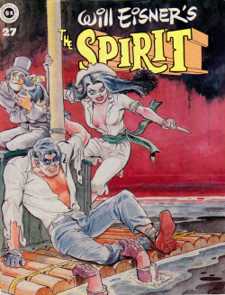 The Spirit No. 27 (Kitchen Sink Enterprises, 1981). Cover art by Will Eisner.From Oxfam in Nottingham.