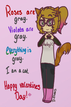 lonelylittlepone:Happy valentines day, Sunny!aw thank youu! &lt;3