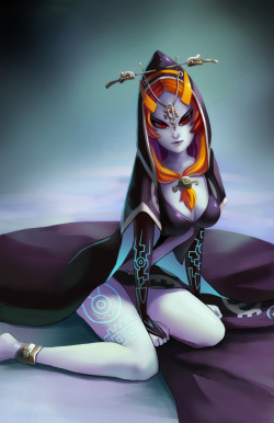 link-forever:  Midna by X-Chan-