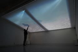 razorshapes:  Everyware - Cloud Pink From Visual News: “Did you ever dream of bouncing on a cloud like a cartoon character or reaching out and touching one of them? Creative agency Everyware has created an installation that gives visitors that chance.
