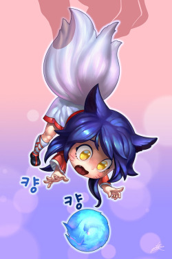 ptcrow:How to grab ahri’s tails