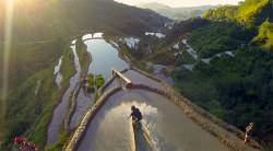 booooooom:  Wakeskating the famous rice terraces of the Philippines (The Eighth Wonder of the World). Watch the video: HERE.  Kewl Video!