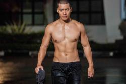Joshua Tan in Ah Boys to Men 3Honestly, watch the show for all the hunky bodz and not for the story-line!