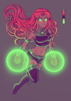 some color palette fun with starfire