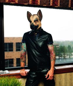 Love this pic from CLAW 2016. Cred To Zak for the great pics. More here Vice -&gt; http://www.vice.com/read/photos-of-fetish-enthusiasts-at-a-midwestern-leather-convention