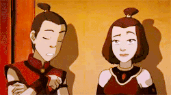 hailromanoff:  get to know me meme: [10/15] relationships → Sokka and SukiI lost someone I cared about. He didn’t die, he just went away. I only had a few days to get to know him, but he was… smart. Brave, and funny. Who is this guy? Is he taller