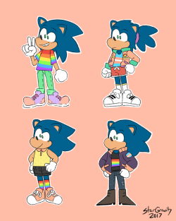 stargravity: sonic is here and he’s gay and trans 
