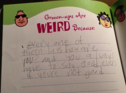 dirtylesbians:  f4bulazy:  Props to my 6-year-old self for calling out BS at an early age.    I have never answered this question without saying: do you really want to know ?