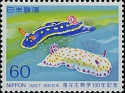 stamp-it-to-me: a 1987 Japanese stamps depicting sea snails