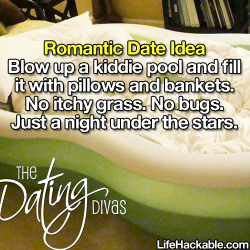 lifehackable:  More Date Hacks Here  This is a cool idea. I had a guy buy a whole truck to get away from the creepy crawlies and mud in a story. Granted he used it for other things too. Â They didn&rsquo;t live in the city. :) The more I think about it,