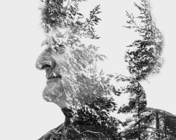 awkwardsituationist:  &ldquo;winter melancholy&rdquo; - a selection of in camera multiple exposure portraits by christoffer relander taken during the winter of 2013 in finland