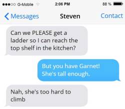 I’m not sure that’s what she meant, Steven