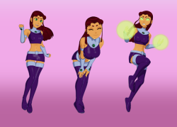 skuddpup: I made Starfire from Teen Titans! ill be releasing her model really soon! (along with Lapis) ;9
