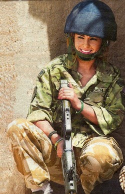 Cheryl Cole in Afghanistan
