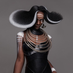the-last-snow-elf:  zenyomi:  mostlyhydratrash:  bigsexyislandgyal:  arsenicinshell: British Hair Awards 2016 – Afro Finalist Collection – photo by Luke Nugen   This will forever be legit  fuck. This is the most gorgeous shit I’ve ever seen in