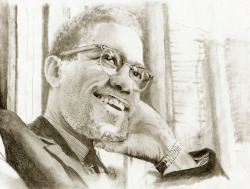 wavesoftware:  “MalcolmxSmile”  Happy birthday Malcolm Little aka El-Hajj Malik El-Shabazz  On this day, May 19th of 1925, Malcolm X was born.  “Whites who are sincere don’t accomplish anything by joining Negro organizations and making them integrated.