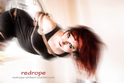 redrope-shibari:  ropes &amp; foto: redrope https://www.facebook.com/red.rope.14, http://redrope-shibari.tumblr.com/ ropemodel: https://www.model-kartei.de/sedcards/model/473587/katja-vielseitig/