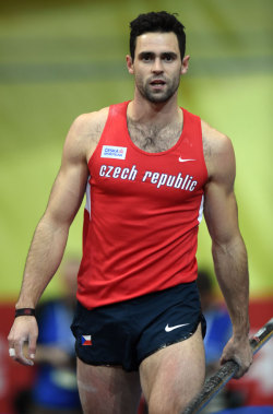 brosgivemeboners:  Olympic hotties   Jan Kudlička, Czech pole vaulter 