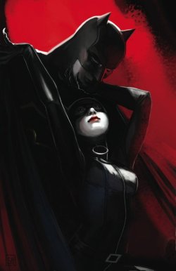 league-of-extraordinarycomics:  Batman &amp; Catwoman by   STEPHANIE HANS  