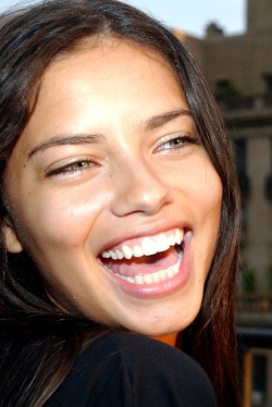 theyloveadriana:  Adriana proving that just a smile is the best makeup. Natural beauty at it’s finest 