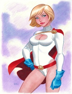 cooketimm:  Power Girl by Bruce Timm 