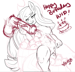 I heard it was matimus&rsquo;s birthday recently :O so have a sexy AJ WIP