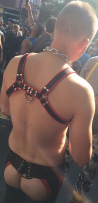 proudslutboy:  My outfit during the Folsom Europe Street Fair 2015! Was great being there. 