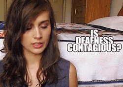 tylersivan-troyeoakley:  shannonwest:  thatdeafblackguy:  fuckyeahfemaleyoutubers:  Shit Hearing People Say - Rikki Poynter  I absolutely love seeing this photoset getting this attention it’s getting for just because you NEVER see deaf people advocating
