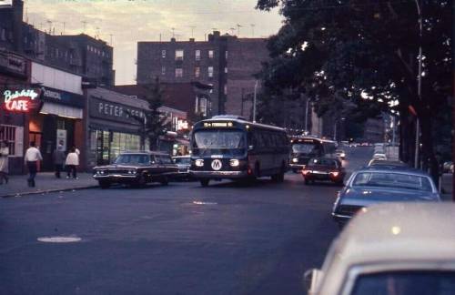 nycnostalgia:  Bainbridge Avenue and E. 207th, Bronx, 1973