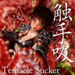 Tentacle  Sucker is used conforming to the  Tentacle Base and Tentacle2. Adjustment morph parameter and SSS Material  Optimized for P9/PP12 or higher. These are included in the product. Tentacle Sucker  http://renderoti.ca/Tentacle-Sucker