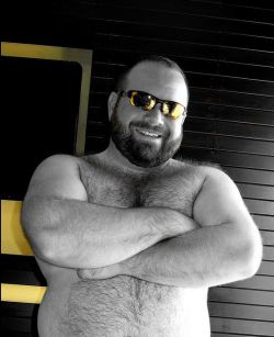 texasbeefmark:  bearlounge:  Jeff is simply the most amazing, gorgeous, handsome and perfect bear i have ever seen!!!  He is a pretty bear!