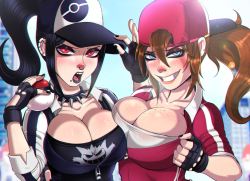 therealshadman:  Check out them Pokeballs! http://www.shadbase.com/you-pokemon-go-girl-3/   oh gawd yes!!!! &lt;3 &lt;3 &lt;3cant wait for the futa version~ ;9