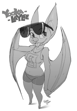 nsfwkevinsano: Cute Anthro Laylee for the masses. I might finish this up later, but we’ll see  going batty~ ;9