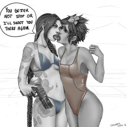 Taliyah and Jinx Pool Party!Uncensored and more versions on my Patreon!