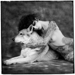 gnostic-pinup:    Ilaria Pozzi in ‘We Were Wolves’ by Gabriele Rigon