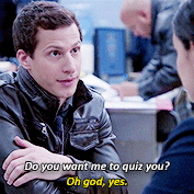 cat-tully:  @galaxy-bi asked: favourite Peraltiago moment(s because one is not enough) 