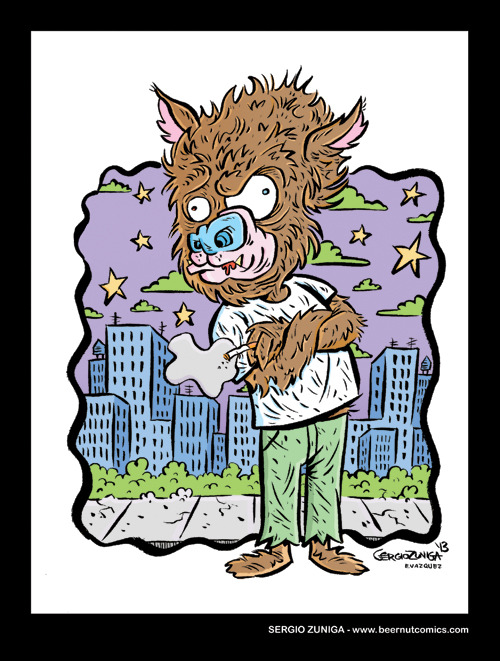Werewolf of NYC # 2 - Sergio Zuniga Click Here for Video
