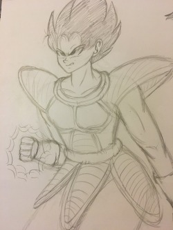 obiwanskenobi:  Me: I should just stick with one DBZ AU and develop it from there Me to Me: Vegebul… with a girl Vegeta.  Girl Vegeta is inspired/borrowed from @funsexydragonball‘s design. Also thank you to @ladyvegeets for giving me reason to do
