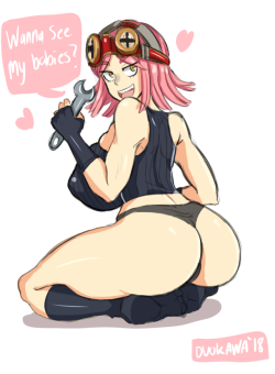 grimphantom2: ninsegado91:  duokawa-arts:   I’ve been under the weather lately but feeling better now. Have a Hatsume Mei sketch.   Glad your feeling well, nice Mei booty  Yay!!! 