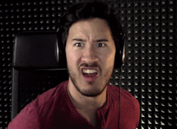 markipliergamegifs:  Mark, you had some of the reactions I have ever seen~HuniePop #1 