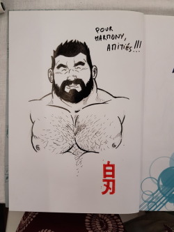theartofhakujin:  Sketch on my Art Of. Japan Expo Con 2017.