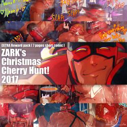 rokudenashi666:  Extra Reward Pack “ZARK’s Christmas Cherry Hunt!”    Merry Christmas!!  I posted Christmas present on Patreon!  “ZARK’s Christmas Cherry Hunt!” (7 pages short comic )These images are samples. 3/7 pages.https://www.patreon.com/rokudenashi