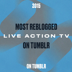 doctorwho:bbcamerica:yearinreview:      Most Reblogged Live Action TV Live action is one of the top three kinds of action.  Supernatural | Official Tumblr    Parks and Recreation | Official Tumblr    Orange is the New Black | Official Tumblr    Arrow |